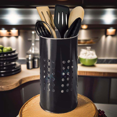 EVK Empty Cutlery Holder Case(BLACK  Holds 50 Pieces)