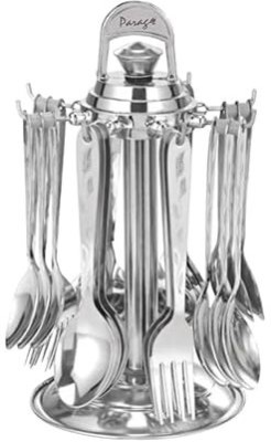 Parage 25 Pieces Cutlery Set For Home & Kitchen, Dining Tableware Spoon Set Stainless Steel Cutlery Set(Pack of 25)