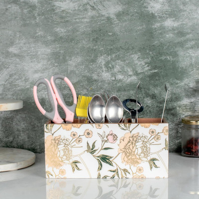 NOHUNT Empty Cutlery Holder Case(Multicolour  Holds 3 Pieces)