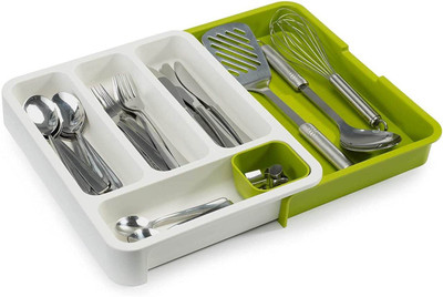 Laxvila Empty Cutlery Box Drawer Case(Multicolor  Holds 50 Pieces)