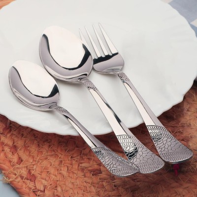 Parage Stainless Steel Cutlery Set(Pack of 18)