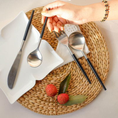 Onearth Steel Cutlery Set(Pack of 4)