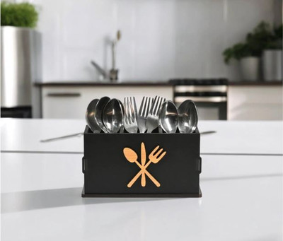 Radhya Creation Disposable Wooden Cutlery Set(Pack of 1)