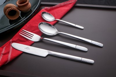 apaar cutlery MILANO Stainless Steel Cutlery Set(Pack of 24)