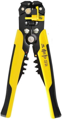 meshiv mantra 8-inch Automatic Wire Stripper Self Adjustable Wire Stripper & Cutter Crimping Plier Hand Power Tool 3 in 1 Multi-functional Wire Stripper Wire Cutter