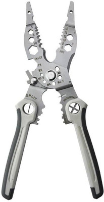 Self Lub Stainless Steel Wire Stripper Wire Crimping Tool and Multi-Function Hand Tool Wire Cutter