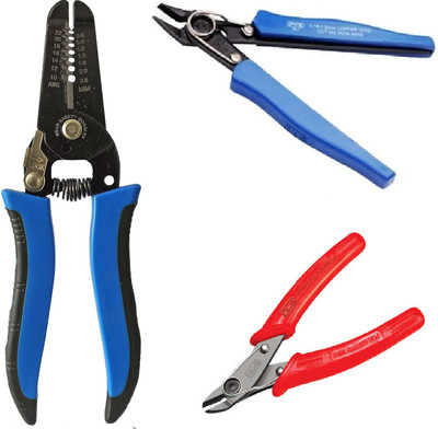 Gadariya King Multi functional wire cutter With EGO 07 And 06 Stripper Cable Crimper Wire Cutter