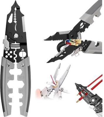 KitchExpo Wire Stripper Tool Wire Cutter Crimper and Stripper 28 In 1 Multifunctional Wire Stripper and Cutter, Crimping Tool - Wire Stripper Wire Cutter