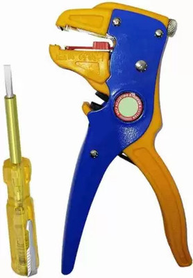 Mass Pro Adjusting automatic wire stripper & cutter with tester Hand Tool Kit (2 Tools) Wire Cutter