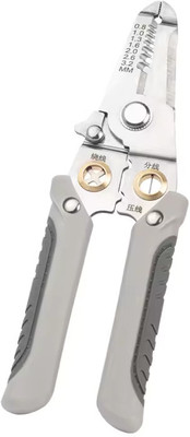 WUDEE Electricians Daily Use 6-in-1 Multifunctional Wire and Cable Stripping Wire Cutter