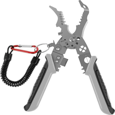 CRR RETAIL 12 in 1 Wire Stripper and Cutter Pliers Tools 12 in 1 Electricians Multifunctional Wire and Cable Wire Cutter