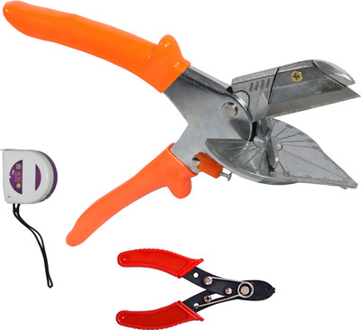 Digital Craft Multi Angle Cutter,Wire Stripper,Tape 3Mtr 45°–135° Shear Cutter for Plastic Pipe, Trunking & Plumbing Applications Pipe Cutter