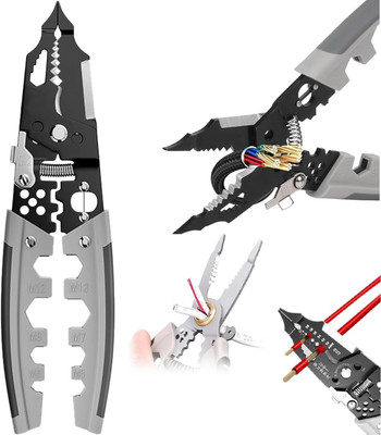 Xroncinz 28 In 1 Wire Stripper Tool,Multifunction Wire Strippers Electrical Wire Cutter