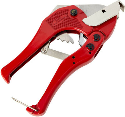 apex ecomm High quality Heavy Duty Plastic Pipe/Conduit Trunking Cutter 0-32mm PVC/PE/MDP, Pipe Cutter