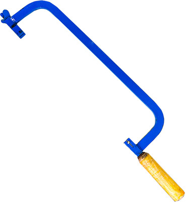 LXMI 12inch (300mm) Medium Hacksaw Frame With Wooden Handle (M) Wood Cutter