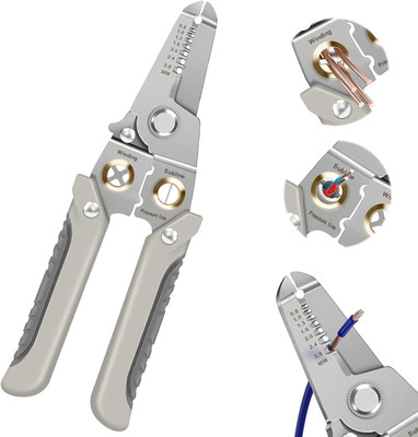 Everglow 6 in 1 Multifunction Pliers Tool Slip Joint Plier(Length : 7 inch)