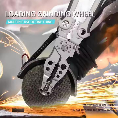 QXORE Multifunction Stainless Steel Wire Stripper Multifunction Stainless Steel Wire Stripper Wire Cutter