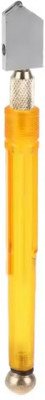 Aster Diamond Roller Glass Cutter 170mm Alloy Plastic Yellow Glass cutterdiamond roller glass knife tool Glass cutter Glass Cutter