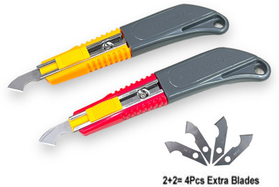 ADAWAT 2 Pcs Multi-Use Plastic Cutter with Plastic Cutting Blade and Precision Knife Wire Cutter