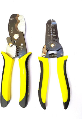 uptodatetools 7inch Multi Pliers Wire Stripper Electrician Wire Cutter Plier Crimping Nipper Wire Cutter