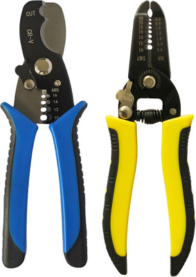 Inditrust new 2type Heavy duty Wire Stripper Electrician Wire Cutter Plier Crimping tool Wire Cutter