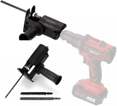 PKT Multi-function Electric Drill Convert Jig Saw Adapter Portable Reciprocating Jigsaw Connector Portable Woodworking Cutting Tool With Cutter Multipurpose Wood Cutter