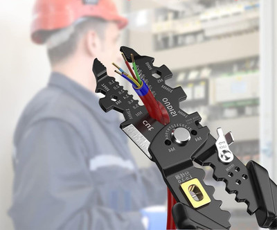 OXERPRO Multi-Function Hand Tool Wire Stripper for Electrical use Wire Cutter