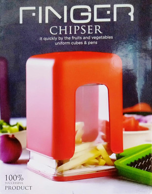 NHB BOUTIQUE FC-AP Premium Heavy Quality Multipurpose Vegetable Slicer Finger Chipser Metal Cutter