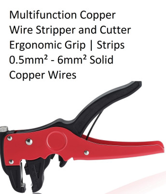 REIONET HIGH QULAITY self adjusting cutter -stripper Wire Stripper and Cutter, 2 in 1 Wire Stripper Tool Wire Cutter