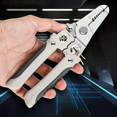 GOPINATH AUTOLINK 6 In 1 Wire Stripper Multifunction wire strippers Pliers Cutter Precision Tool wire cutter tool, wire cutter stripper Winding Wrench Tool Wire Cutter