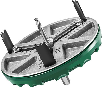AASONS 45 to 130mm Adjustable Hole Saw With 3+3 Extra Teeth Pieces 45 to 130mm Adjustable Hole Saw With 3+3 Extra Teeth Pieces Wood Cutter