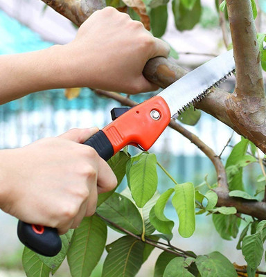 REIOENT BEST QUALITY Folding Pruning Gardening Hand Saw with Secure Lock for Cutting wood cutting,handsaw for wood cutting Wood Cutter
