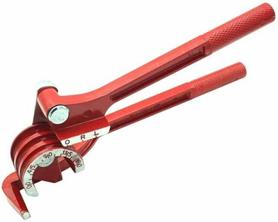 Flemigo New Manual Copper Pipe Bender + 1/4” 5/16” 3/8” 1/2” 5/8” Bending Tube Pipes Top Pipe Cutter