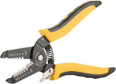 Kiesh 7 in 1 Wire Stripper Tool Cable Cutter Clamp Multifunction Stripping Pliers Hand Tool Kit(1 Tools)