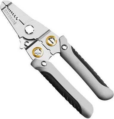 Mass Pro Electricians 6-in-1 Multifunctional Wire and Cable Stripping Wire Stripper and Cutter Pliers Tools For Electricians Wire Cutter Wire Cutter