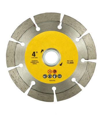 Kiesh MCB01 4 Inch Marble Diamond Cutting Saw Blade 20Mm Bore With 10Mm Segment Height for Cutting Marble Granite Stone Tiles Etc