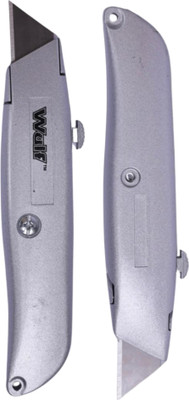 Wulf Utility Retractable Knife for Home & Professional Use Best for Camping Wire Cutter