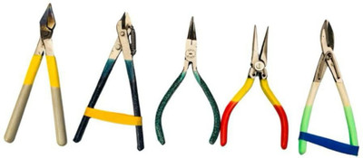 Skyking 5 pack combo mini cutter mini nose plier & round head plier Nipper