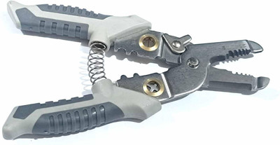uptodateprouducts Wire Stripper for Electrician, Multifunction Wire Plier Tool, 6 in 1 Multifunctional Wire Strippers Wire Cutter