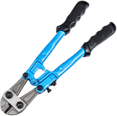 Implemental BC-12 Steel Bolt Cutter High Hardness and Shear Sharp, Comfortable Ergonomics TPR Handle for Cutting (Multicolor) Bolt Cutter