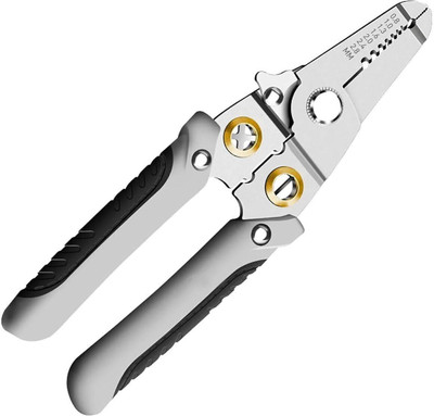aeppy 6-in-1 Multi functional Electricians Wire and Cable Stripping Wire CUTTER Wire Stripper and Cutter Pliers Tools For Electricians Wire Cutter Wire Cutter