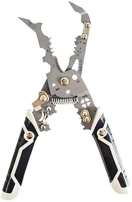 Flemigo 13 in 1 Multifunctional Wire Stripper Crimper Stainless Steel Cable Stripper,Electric Wire Stripper for Electrician Wire Cutter