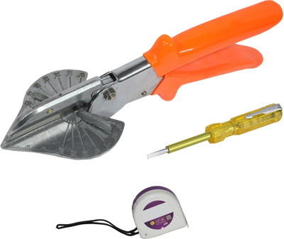 Digital Craft Multi Angle Cutter,Line Tester,Tape 3Mtr 45°–135° Shear Cutter for Plastic Pipe, Trunking & Plumbing Applications Pipe Cutter