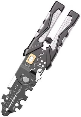 OXERPRO 25 in 1 Multifunctional Wire Strippers, Special Wire Stripper for Electrician Multifunction Wire Plier Tool, Wire Stripping Tool and Multi-Function Hand Tool Wire Cutter OXERPRO 25 in 1 Multifunctional Wire Strippers, Special Wire Stripper for Electrician Multifunction Wire Plier Tool, Wire Stripping Tool and Multi-Function Hand Tool Wire Cutter
