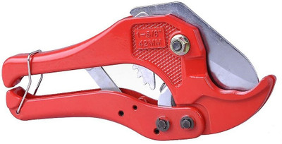 SWISS WONDER PC-18 High Quality PVC/PE/PPR Pipe Cutter Tool Cutting Up To 42mm-Red Pipe Cutter