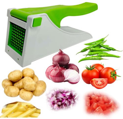 DIVISH by no French Fries Chips Maker Machine Potato Cutter Vegetable & Fruit Chopper(1 chopper)