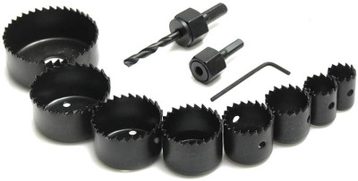 Royal Way wood Hole saw set cutter set of 11 pcs Hole saw set 11pcs for cutting smooth clean accurate holes Wood Cutter Wood Cutter
