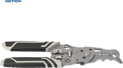 NIKTION All in 1 Multifunction Stainless Steel Wire Stripper/Wire Crimping Tool, Wire Crimper, Cable Stripper, Wiring Tools and Multi-Function Hand Tool Wire Cutter