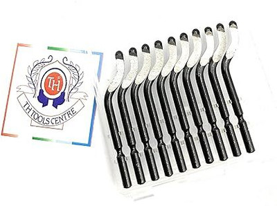 T H TOOLS CENTRE PACK OF 10 DEBURRING TOOL BLADES C20 Professional Glass Cutter