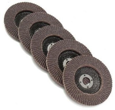 GADGET DEALS 60 Grit 5pc 4 inch set of High Density Flap Disc / Polishing Disc Metal Cutter